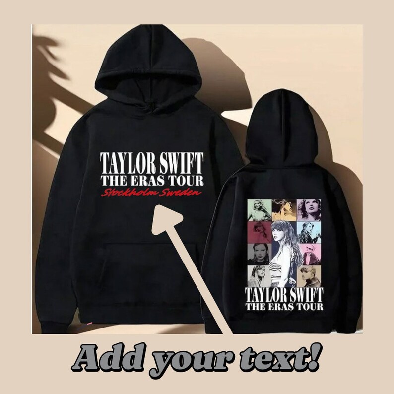 Taylor Swift The Eras Tour Sweatshirt Concert Album Print Hooded Hoodie for Boys and Girls Streetwear for Spring Summer Personalized Gift Bild 8