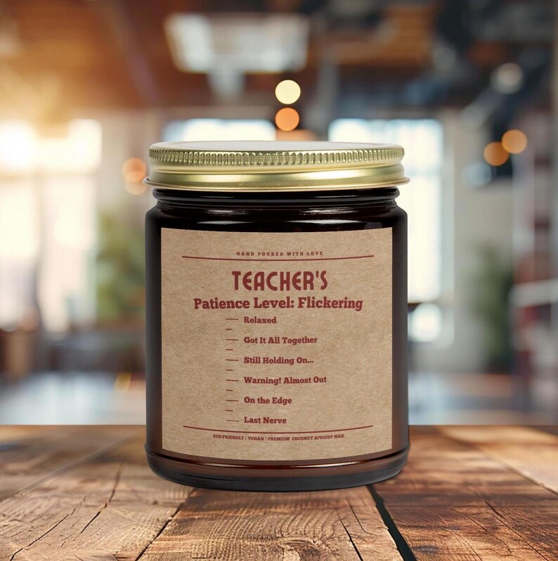 Custom Last Nerve Scented Candle, Personalized Gifts, Moms Dad Boss