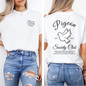 Custom Pigeon Shirt, Pigeon Lover Gifts, Birthday Gift for Her, Bird T-shirt, Gift for Bird Lovers, Bird Shirt, Funny Shirt, Freedom Bird