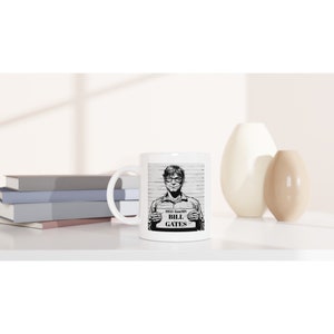 White Mug of Bill Gates&#39; Quote on Patience and Success