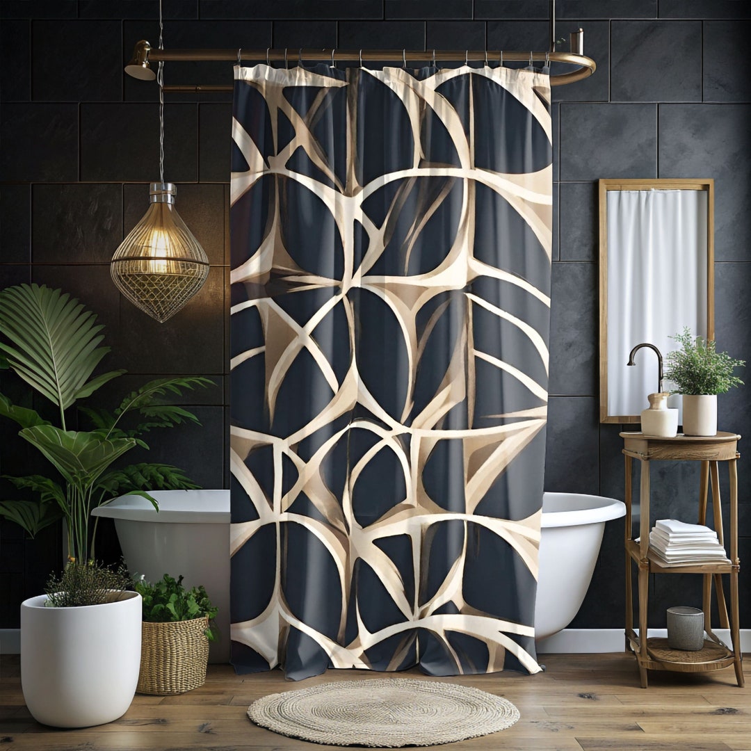 Colorful Shower Curtain, Beautiful Shower Curtain, Eyecatcher for Your ...