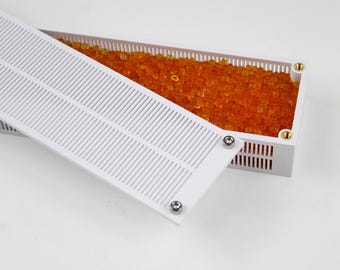 Silica Gel with Container, Silica Gel Box, Filament Humidity Solution, Dry Box with Silica Gel, Moisture Absorbing Container