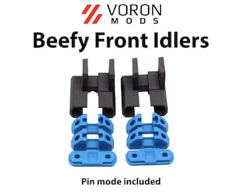 Voron Mods Rodillos delanteros robustos, Piezas Voron, Piezas impresas en 3D, Piezas impresas Voron, Conjuntos impresos en 3D, Piezas impresas, Piezas Voron 3D, ABS