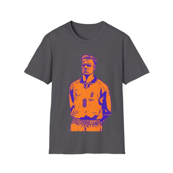 デニス ベルカンプ オランダ 1998 - ユニセックス ソフトスタイル T