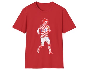 Luka Modric Croatia 2016 - Unisex Softstyle T-Shirt