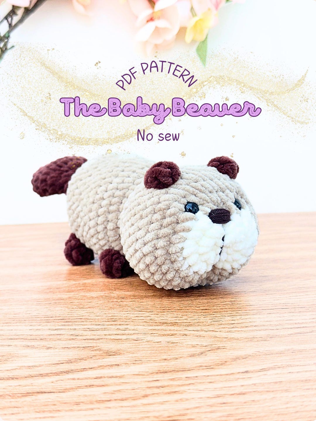 Crochet Beaver Amigurumi Pattern PDF Detailed Instant Download ...