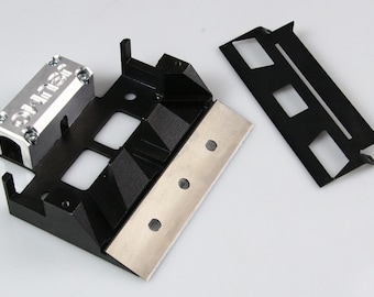 Cuerpo de robot mini sumo mecanizado por CNC