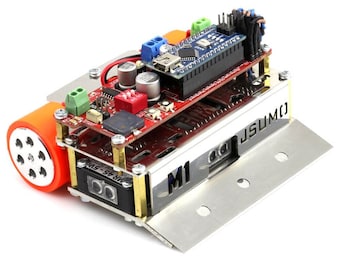 Kit de robot M1 Mini Sumo (kit sin montar - 10x10cm menos de 500 gramos)