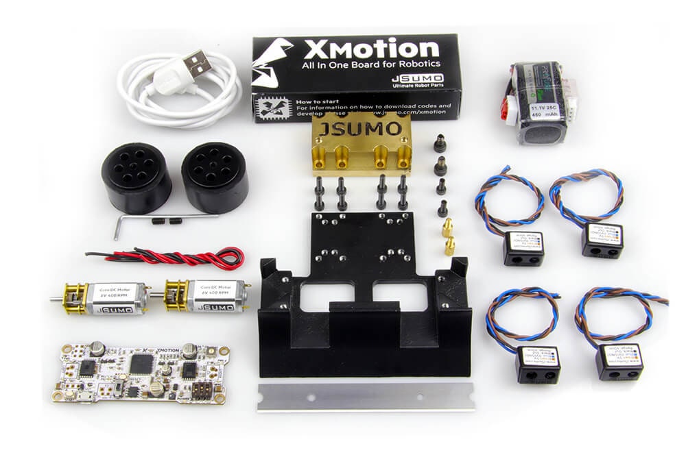 Shogun Mini Sumo Robot Kit (full Kit - Not Assembled) - Etsy