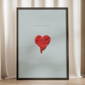 808s and heartbreak png, Kanye West Png, kanye, yeezy, ye, yeezus, album cover posters,Wall art, Vultures 1 Digital Prints, Digital Download