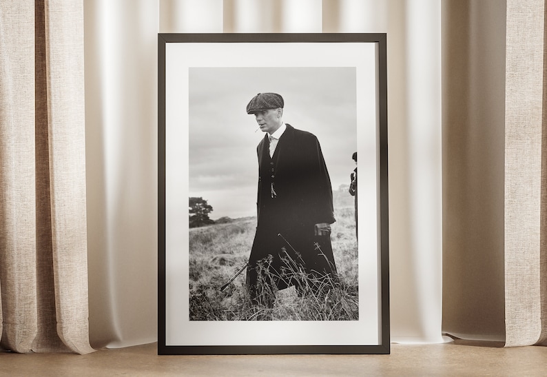Peaky Blinders Poster, Tv Series Poster, Tommy Shelby Wall Art