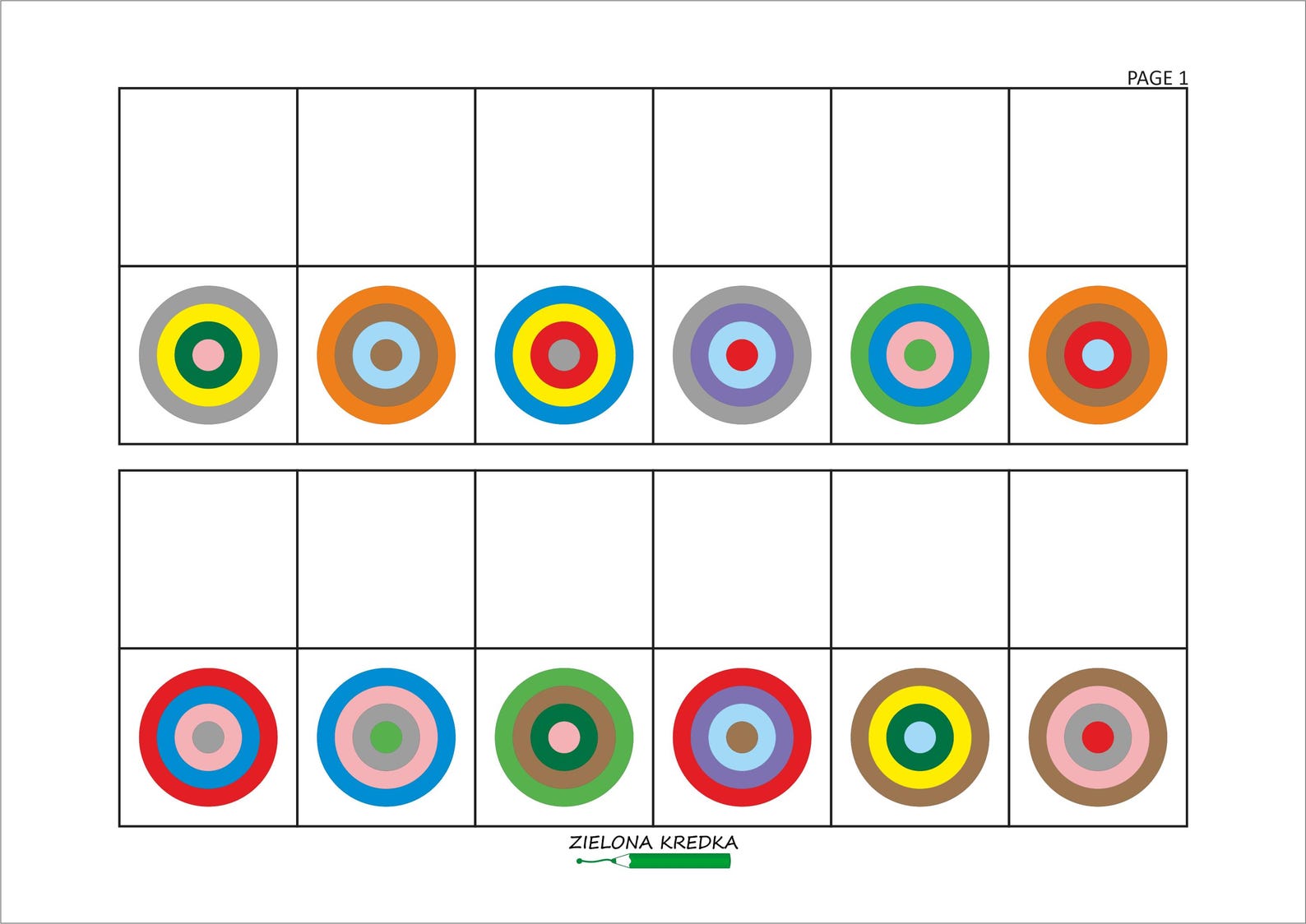 Top View Worksheet Pyramid Top View Matching Activity | Visual Perception Worksheet | Cut ...