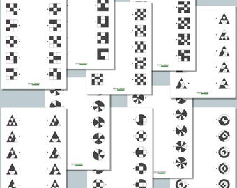 Match Pictures Activity for Kids, Printable Matching Worksheets, Preschool Learning Activity, Kindergarten Game