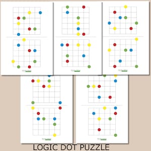 Connect the Dots Without Crossing Lines – Printable Logic & Brain Activity for Kids PDF