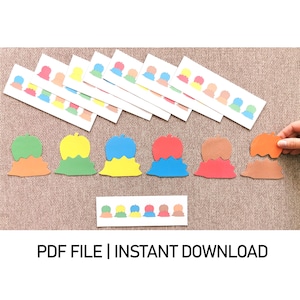 Hedgehog Pattern Matching Game | Preschool Pattern Activity | Printable Logic Puzzle | Quiet Time Activity | Educational PDF Download
