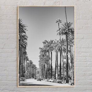Black and White, Los Angeles Print, Los Angeles Wall Art, Los Angeles Poster, Los Angeles Photo, Los Angeles Poster Print, California