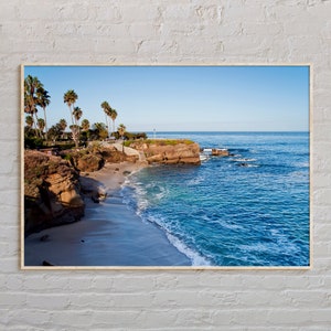Vraie photo, impression La Jolla, art mural La Jolla, affiche de La Jolla, photo de La Jolla, impression d'affiche de La Jolla, décoration murale de La Jolla, San Diego