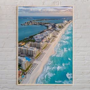 Real Photo, Cancun Print, Cancun Wall Art, Cancun Poster, Cancun Photo, Cancun Poster Print, Cancun Wall Decor, Mexico Poster Print