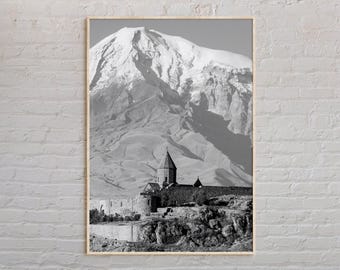 Schwarzweiß, Armenien Print, Armenien Wandkunst, Armenien Poster, Armenien Foto, Armenien Poster Druck, Armenien Wanddekoration, Asien