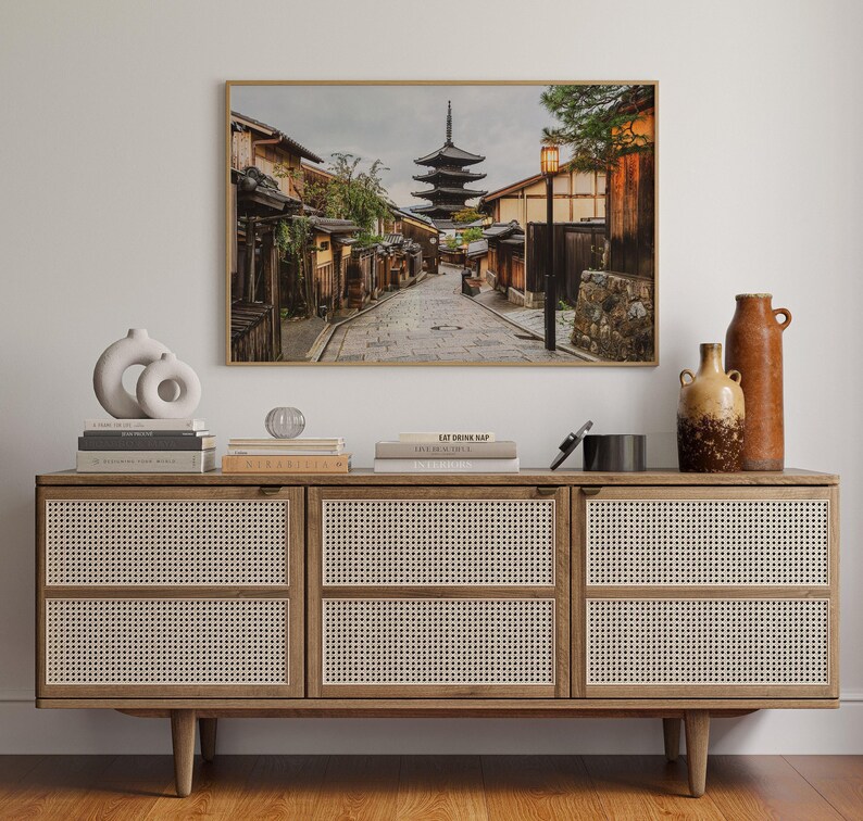 Echtes Foto, Kyoto Druck, Kyoto Wandkunst, Kyoto Poster, Kyoto Foto, Kyoto Poster Druck, Kyoto Wanddekor, Japan Poster, Japan Druck Bild 3