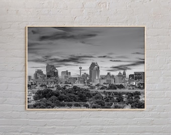 Black and White, San Antonio Print, San Antonio Art, San Antonio Poster, San Antonio Photo, San Antonio Poster Print, San Antonio Decor