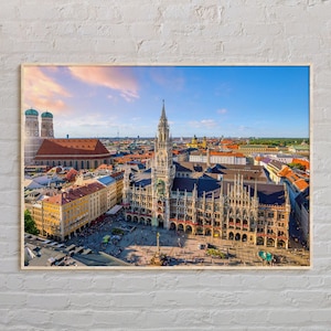 Real Photo, Munich Print, Munich Wall Art, Munich Poster, Munich Photo, Munich Poster Print, Munich Wall Decor, Germany Poster Print