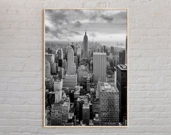 Black and White, New York City Print, New York City Wall Art, New York City Poster, New York City Photo, New York City Poster Print