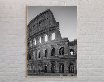 Black and White, Rome Print, Rome Wall Art, Rome Poster, Rome Photo, Rome Poster Print, Rome Wall Decor, Trevi Fountain, Roma, Italy