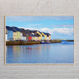 Real Photo, Galway Print, Galway Wall Art, Galway Poster, Galway Photo, Galway Poster Print, Galway Wall Decor, Ireland Poster Print