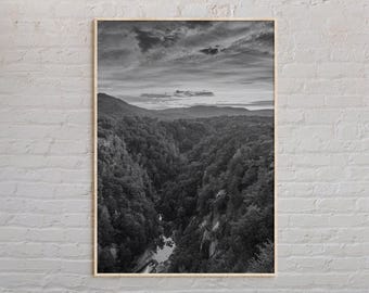 Black and White, Georgia Print, Georgia Wall Art, Georgia Poster, Georgia Photo, Georgia Poster Print, Georgia Wall Decor, United States