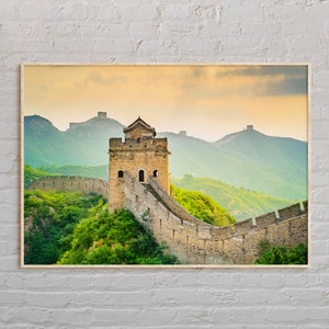 Echte foto, Chinese print, Chinese muurkunst, Chinese poster, Chinese foto, Chinese posterprint, Chinese muurdecoratie, Peking, Shanghai, Azië