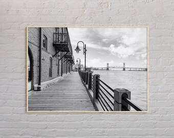Black and White, Wilmington Print, Wilmington Wall Art, Wilmington Poster, Wilmington Photo, Wilmington Poster Print, Wilmington Decor
