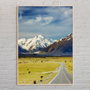 Real Photo, New Zealand Print, New Zealand Art, New Zealand Poster, New Zealand Photo, New Zealand Poster Print, New Zealand Decor