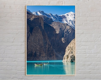 Foto real, impresión de Pakistán, arte mural de Pakistán, póster de Pakistán, foto de Pakistán, impresión de póster de Pakistán, decoración de pared de Pakistán, Asia