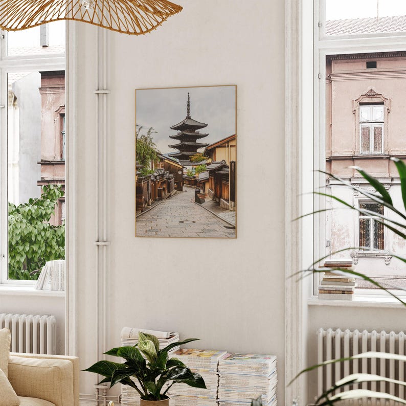 Real Photo, Kyoto Print, Kyoto Wall Art, Kyoto Poster, Kyoto Photo, Kyoto Poster Print, Kyoto Wall Decor, Japan Poster, Japan Print image 4