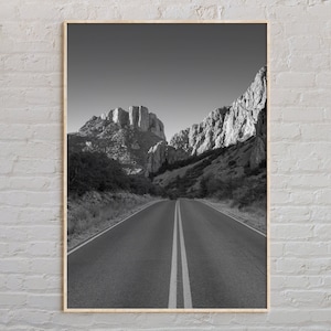Black and White, Texas Print, Texas Wall Art, Texas Poster, Texas Photo, Texas Poster Print, Texas Wall Decor, United States Poster Print