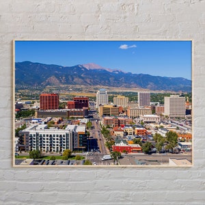 Vraie photo, impression Colorado Springs, Art Colorado Springs, affiche Colorado Springs, Photo Colorado Springs, déco Colorado Springs