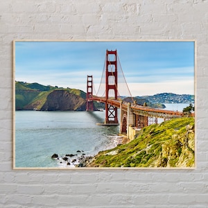 Real Photo, San Francisco Print, San Francisco Wall Art, San Francisco Poster, San Francisco Photo, San Francisco Poster Print