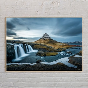 Echtes Foto, Island Druck, Island Wand, Kunst, Island Poster, Island Foto, Island Poster, Island Wand dekor, Europa Print
