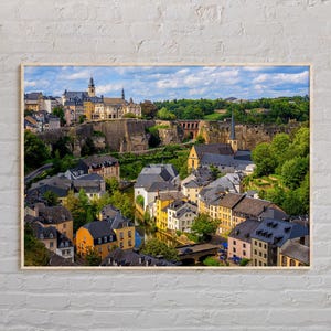 Real Photo, Luxembourg Print, Luxembourg Wall Art, Luxembourg Poster, Luxembourg Photo, Luxembourg Poster Print, Luxembourg Wall Decor
