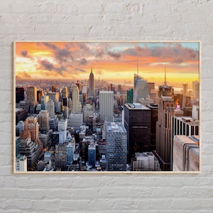 Vraie photo, impression de la ville de New York, art mural de la ville de New York, affiche de la ville de New York, photo de la ville de New York, impression d'affiche de la ville de New York