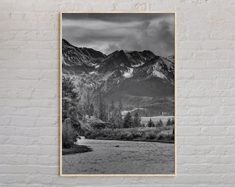 Black and White, Idaho Print, Idaho Wall Art, Idaho Poster, Idaho Photo, Idaho Poster Print, Idaho Wall Decor, United States Poster Print