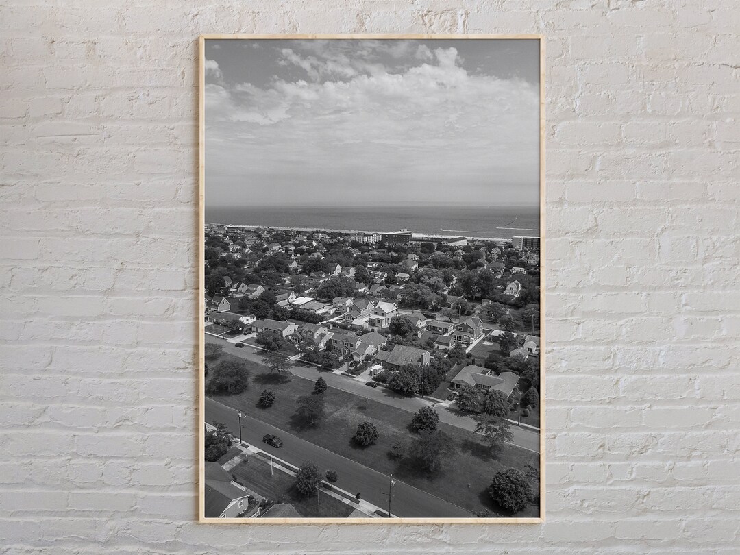 Black and White, Cape May Print, Cape May Wall Art, Cape May Poster