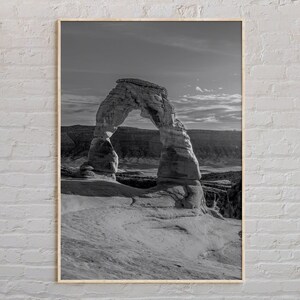 Black and White, Moab Print, Moab Wall Art, Moab Poster, Moab Photo, Moab Poster Print, Moab Wall Decor, Utah, United States Poster Print