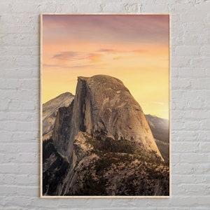 Real Photo, Half Dome Print, Half Dome Wall Art, Half Dome Poster, Half Dome Photo, Half Dome Poster Print, Half Dome Wall Decor, USA