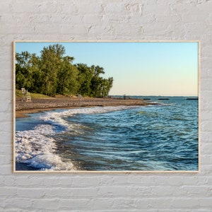 Echte foto, Lake Erie-print, Lake Erie-muurkunst, Lake Erie-poster, Lake Erie-foto, Lake Erie-posterprint, Lake Erie-muurdecor