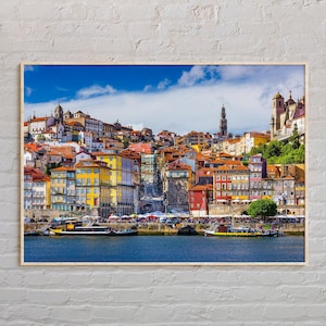 Real Photo, Porto Print, Porto Wall Art, Porto Poster, Porto Photo, Porto Poster Print, Porto Wall Decor, Portugal Poster, Europe image 1