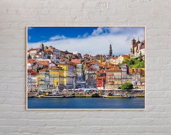 Echtes Foto, Porto Print, Porto Wandkunst, Porto Poster, Porto Foto, Porto Poster Druck, Porto Wanddekor, Portugal Poster, Europa