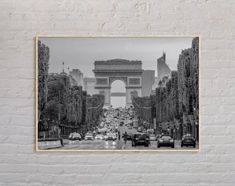 Black and White, France Print, France Wall Art, France Poster, France Photo, France Poster Print, France Wall Decor, Paris, Europe Print