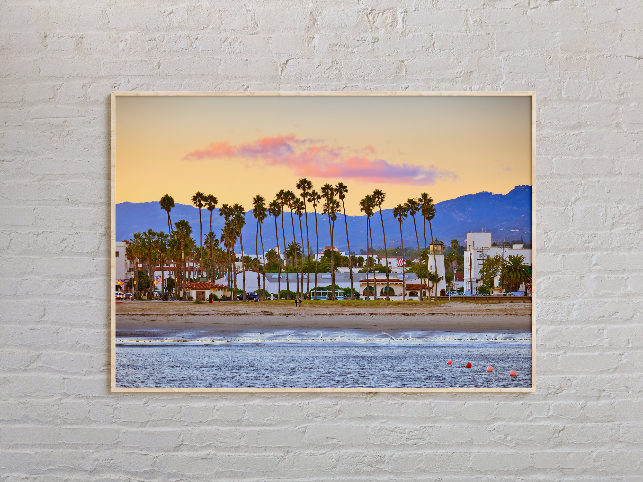 Real Photo, Santa Barbara Print, Santa Barbara Wall Art, Santa Barbara Poster, Santa Barbara Photo, Santa Barbara Poster Print